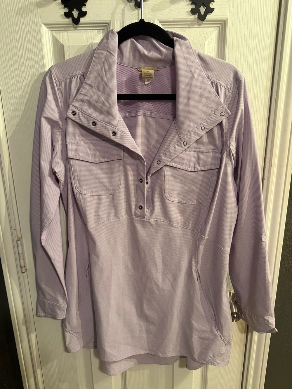 Duluth Trading Co Lilac Pullover Tunic